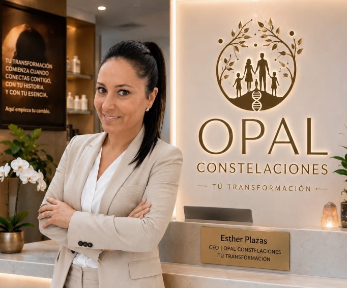Esther Plazas Navarro, terapeuta holística y facilitadora de constelaciones familiares en OPAL Constelaciones, Torredembarra